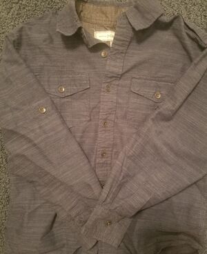 3 for $10 (on all items $10 or less in closet) Button Up Dress Shirt. Size 8.